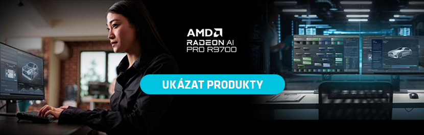 Grafické karty AMD Radeon™ AI PRO