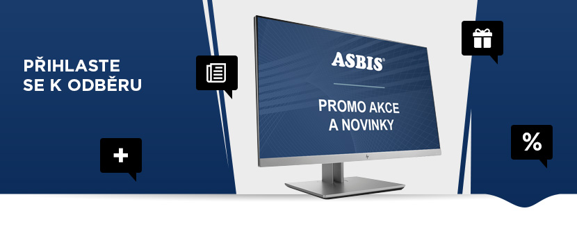 ASBIS přihlášení newsletteru