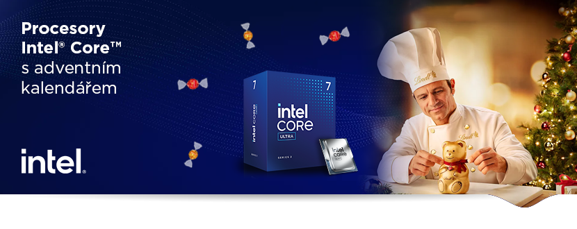 Intel Lindt kalendář