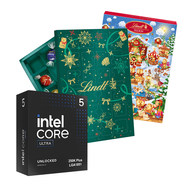 Intel Lindt kalendář