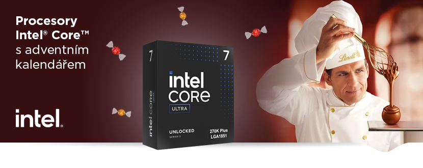 Intel Lindt kalendář